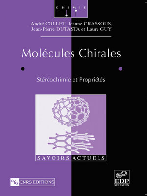 cover image of Molécules chirales